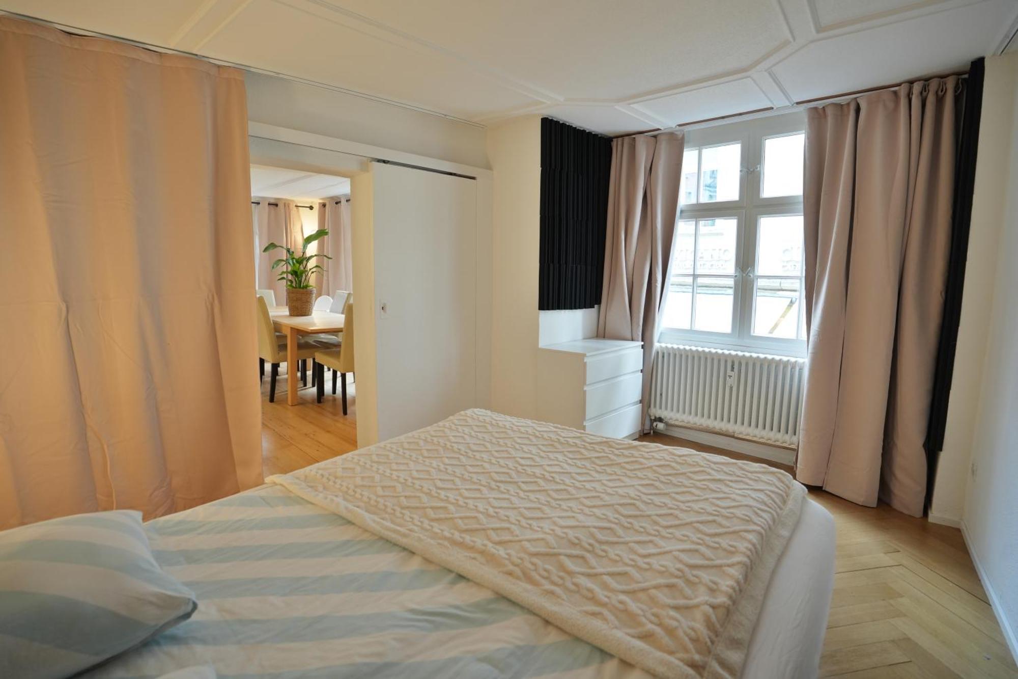Cozy City Center, 4 Bedroom- 120Sq, 5Min Walk To Main Station Basel Dış mekan fotoğraf